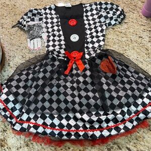 Marionette Doll Dress Up Halloween Costume with Gloves 14 XL